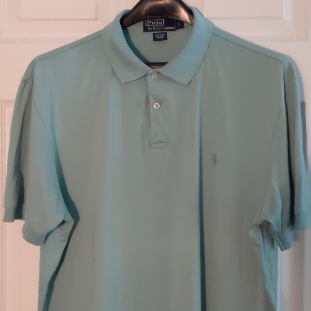 Polo by Ralph Lauren Mint Short Shirt . Size L - Picture 3 of 9
